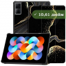 Чехол для Xiaomi Redmi Pad 10,61, Чёрный мрамор
