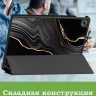 Чехол для Lenovo Tab K10 2nd 10.1/M10 4th/K10C TB311FU (Черный мрамор)