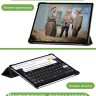 Чехол для Samsung Galaxy Tab S10 FE+ (13,1") (темно-зеленый)
