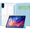 Чехол с прозрачной задней крышкой для Xiaomi Redmi Pad 2 (голубой), прозр. акрил