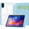 Чехол с прозрачной задней крышкой для Xiaomi Redmi Pad 2 (голубой), прозр. акрил