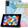 Чехол для Xiaomi Redmi Pad 10,61, Розово-голубой мрамор