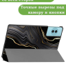 Чехол для Teclast P50Ai, Teclast P50, Teclast P50S (Черный мрамор)