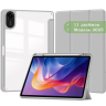 Чехол с прозрачной задней крышкой для Xiaomi Redmi Pad 2 (светло-серый), прозр. акрил