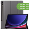 Чехол для Samsung Galaxy Tab S9 Plus 12.4" (серый)