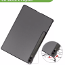 Чехол для Samsung Galaxy Tab S9 Plus 12.4" (серый)