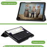 Чехол для Samsung Galaxy Tab A11, A9 (Бабочки)