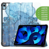 Чехол для iPad 10.9 2022 10th generation, Голубой мрамор