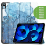Чехол для iPad 10.9 2022 10th generation, Голубой мрамор