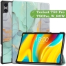 Чехол для Teclast T50 Pro (T50Pro_W_ROW), Зелёный мрамор