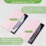 Чехол с прозрачной задней крышкой для Samsung Galaxy Tab A9 Plus (розовый), прозр. акрил