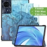Чехол для Teclast T50HD, T50 Plus, T50 Max, Голубой мрамор