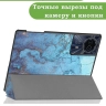 Чехол для Teclast T50HD, T50 Plus, T50 Max, Голубой мрамор