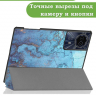 Чехол для Teclast T50HD, T50 Plus, T50 Max, Голубой мрамор