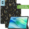 Чехол для Teclast P50Ai, Teclast P50, Teclast P50S (Цветочки)