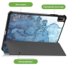 Чехол для Huawei MatePad 11, MatePad C7, Голубой мрамор