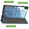 Чехол для Huawei MatePad 11, MatePad C7, Голубой мрамор