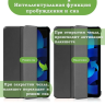 Чехол для iPad 10.9 2022 10th generation, Чёрный мрамор