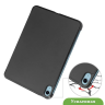 Чехол для iPad 10.9 2022 10th generation, Чёрный мрамор