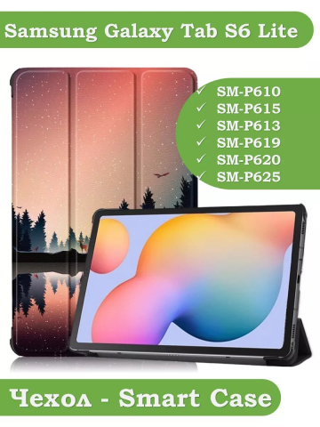 Чехол для Samsung Galaxy Tab S6 Lite, Tab S6 Lite (2022), Nightfall