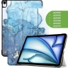 Чехол для iPad Air 11 (6th gen), 2024, Голубой мрамор