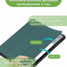 Чехол для Samsung Galaxy Tab S9, S9 FE, S10 FE, S10 Lite (т.зеленый)