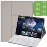 Чехол с клавиатурой для iPad Air 5, iPad Air 4, iPad Pro 11 (светло-серый), поворотный