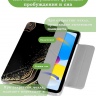 Чехол для iPad (A16) (Черный мрамор)