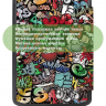Чехол для PocketBook 634 Verse Pro (Граффити)