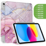 Чехол для iPad (A16) (Розовый мрамор)