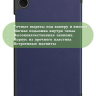 Чехол для Samsung Galaxy Tab A11, A9 (темно-синий)