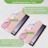 Чехол с прозрачной задней крышкой для Samsung Galaxy Tab A9 Plus (розовый мрамор), прозр. акрил