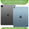 Чехол с клавиатурой для iPad Air 5, iPad Air 4, iPad Pro 11 (розовый), поворотный