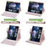 Чехол с клавиатурой для iPad Air 5, iPad Air 4, iPad Pro 11 (розовый), поворотный