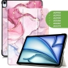 Чехол для iPad Air 11 (6th gen), 2024, Розовый мрамор