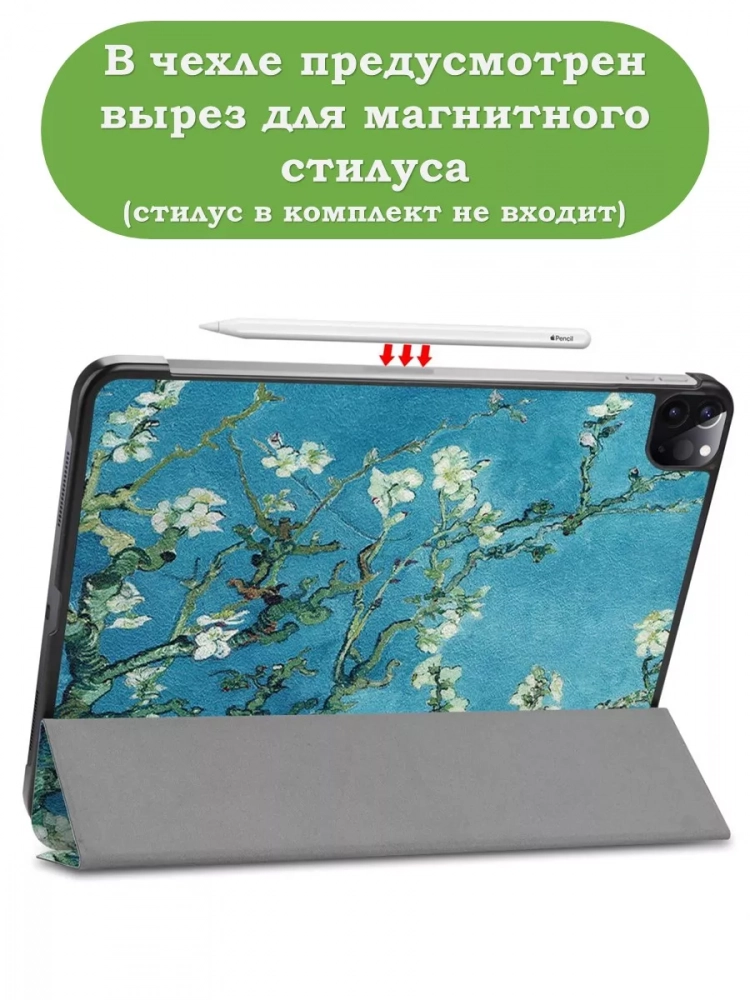 Чехол для iPad Pro 12,9 (2020, 2021, 2022), Абрикосовое дерево