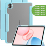 Чехол с прозрачной задней крышкой для Honor Pad 10 (голубой), прозр. акрил