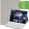 Чехол с клавиатурой для iPad 10.9 2022 10th generation (светло-серый), поворотный
