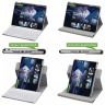 Чехол с клавиатурой для iPad 10.9 2022 10th generation (светло-серый), поворотный