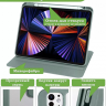 Поворотный чехол для iPad Pro 11 (5th gen), 2024 (т.зеленый), 360гр.