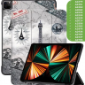 Чехол для iPad Pro 12,9 (2020, 2021, 2022), Эйфелева башня в Париже