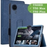 Чехол с узором на Teclast T50HD (голубой)