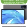 Чехол с узором на Teclast T50HD (голубой)