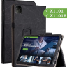 Чехол с узором на Infinix XPAD X1101 (черный с узором)