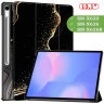Чехол для Samsung Galaxy Tab S10 FE+ (13,1") (Черный мрамор)