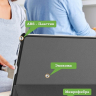 Чехол для Samsung Galaxy Tab S12+ (Plus) (серый)
