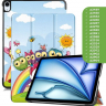 Чехол для iPad Air 11 (6th gen), 2024, Совята и Единорожка