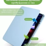 Поворотный чехол для iPad Pro 11 (5th gen), 2024 (голубой), 360гр.