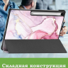 Чехол для Samsung Galaxy Tab S10 FE+ (13,1") (Розовый мрамор)