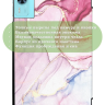 Чехол для DOOGEE T36, Blackview MEGA 2, Oscal Pad 100, Teclast T60 Plus (Розовый мрамор)